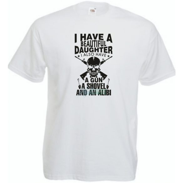 Van egy csinos lányom -B férfi rövid ujjú póló