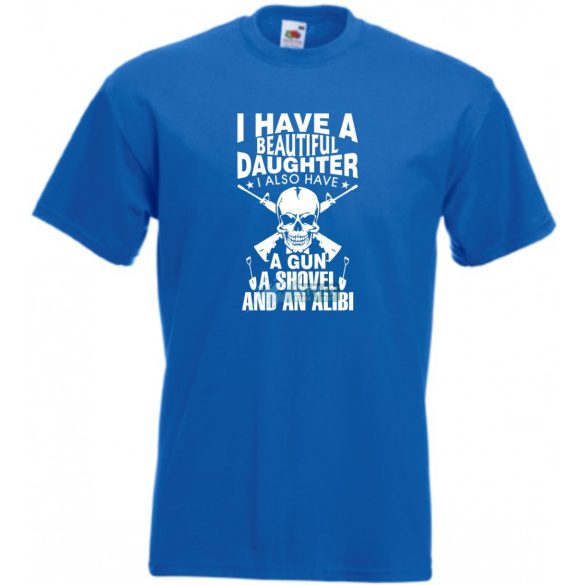 Van egy csinos lányom -B férfi rövid ujjú póló