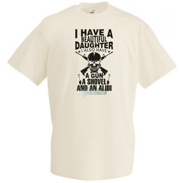 Van egy csinos lányom -B férfi rövid ujjú póló