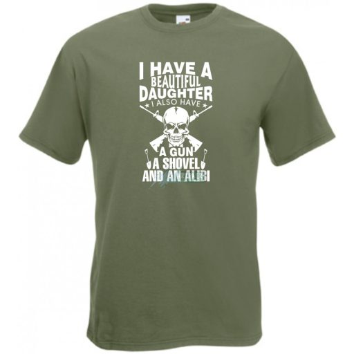 Van egy csinos lányom -B férfi rövid ujjú póló