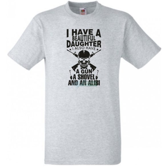 Van egy csinos lányom -B férfi rövid ujjú póló