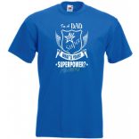 Apa vagyok mi a te szuper erőd - angol férfi rövid ujjú póló