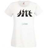 Abbey Road - Monty Python női rövid ujjú póló