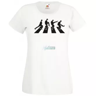 Abbey Road - Monty Python női rövid ujjú póló