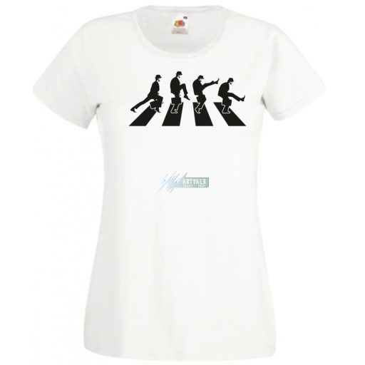 Abbey Road - Monty Python női rövid ujjú póló
