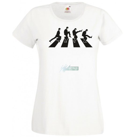 Abbey Road - Monty Python női rövid ujjú póló