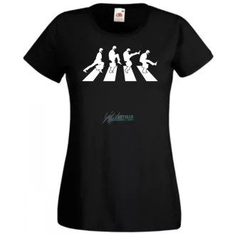 Abbey Road - Monty Python női rövid ujjú póló