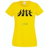 Abbey Road - Monty Python női rövid ujjú póló