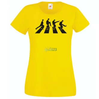 Abbey Road - Monty Python női rövid ujjú póló