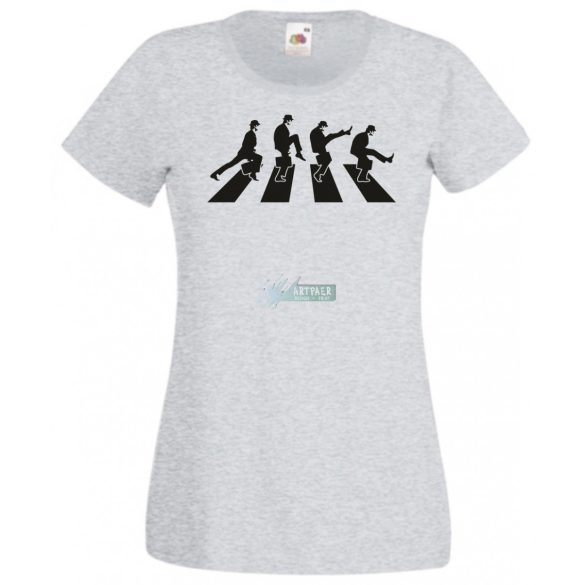 Abbey Road - Monty Python női rövid ujjú póló