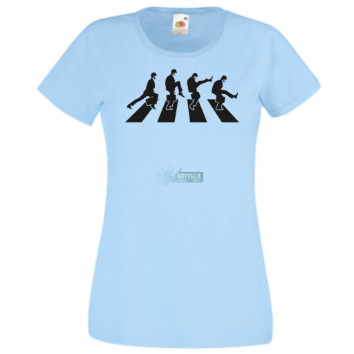 Abbey Road - Monty Python női rövid ujjú póló