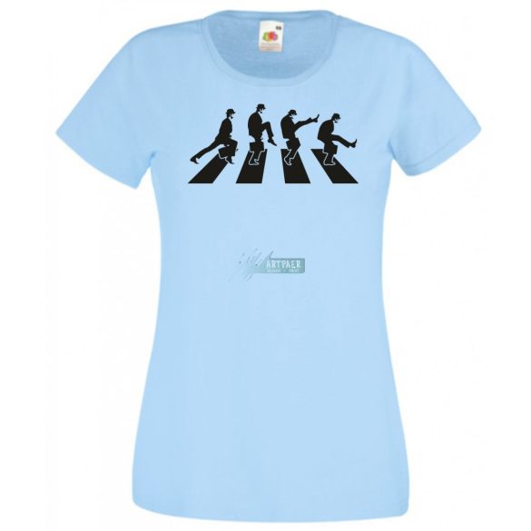 Abbey Road - Monty Python női rövid ujjú póló