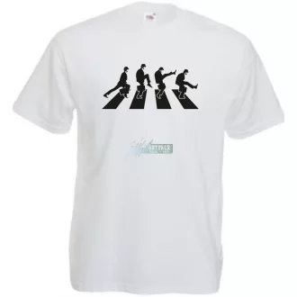 Abbey Road - Monty Python férfi rövid ujjú póló