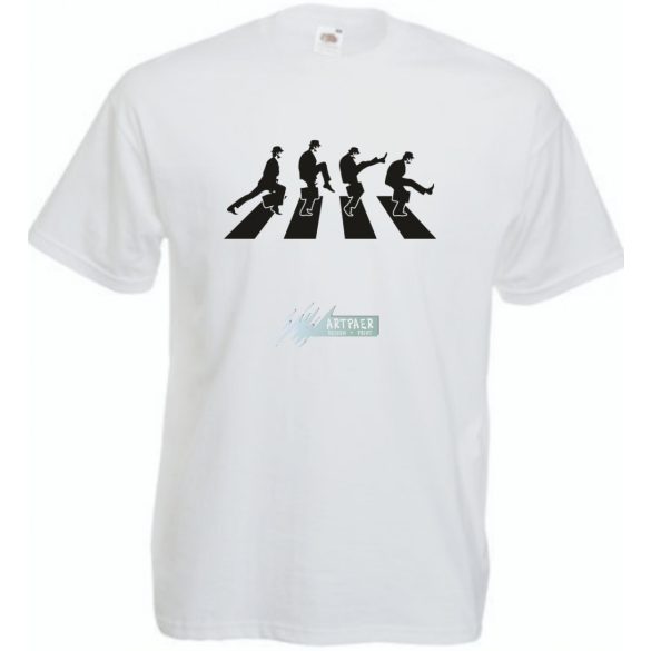 Abbey Road - Monty Python férfi rövid ujjú póló