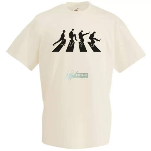 Abbey Road - Monty Python férfi rövid ujjú póló