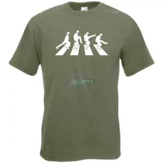 Abbey Road - Monty Python férfi rövid ujjú póló