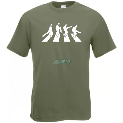 Abbey Road - Monty Python férfi rövid ujjú póló