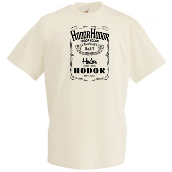 GOT Hodor Hodor Hodor férfi rövid ujjú póló