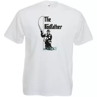   The Rodfather - Horgász keresztapa -A férfi rövid ujjú póló