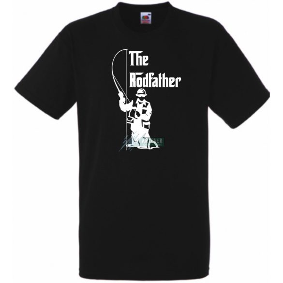 The Rodfather - Horgász keresztapa -A férfi rövid ujjú póló