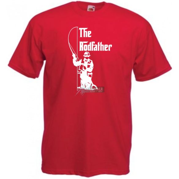 The Rodfather - Horgász keresztapa -A férfi rövid ujjú póló