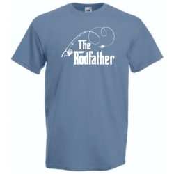   The Rodfather - Horgász keresztapa -B férfi rövid ujjú póló