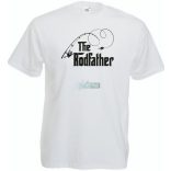 The Rodfather - Horgász keresztapa -B férfi rövid ujjú póló
