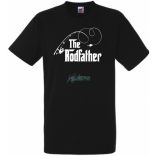 The Rodfather - Horgász keresztapa -B férfi rövid ujjú póló