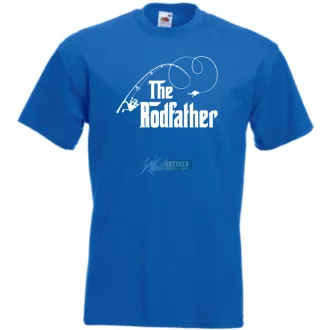   The Rodfather - Horgász keresztapa -B férfi rövid ujjú póló