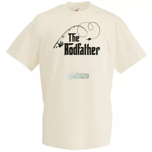 The Rodfather - Horgász keresztapa -B férfi rövid ujjú póló