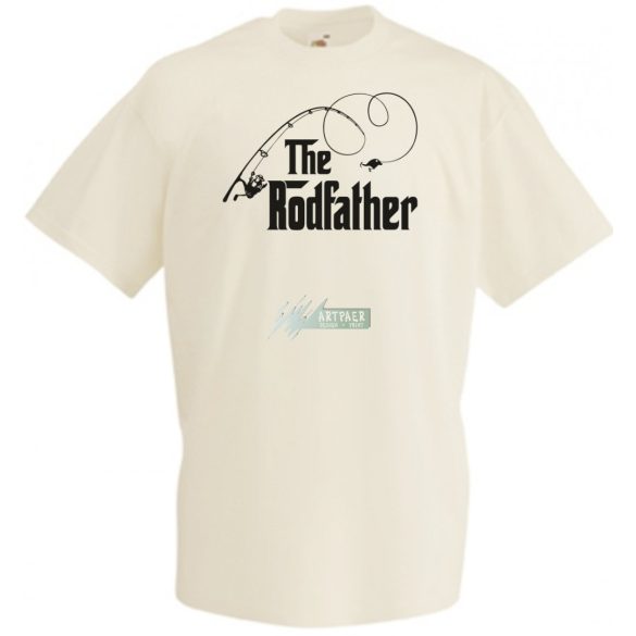 The Rodfather - Horgász keresztapa -B férfi rövid ujjú póló