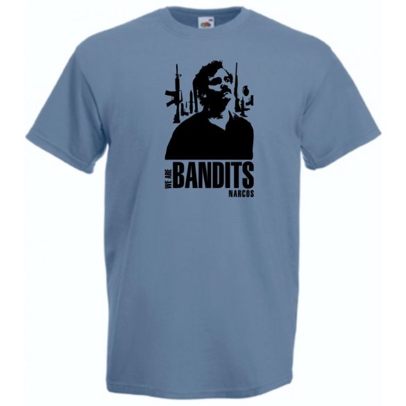 We Are Bandits - Narcos férfi rövid ujjú póló