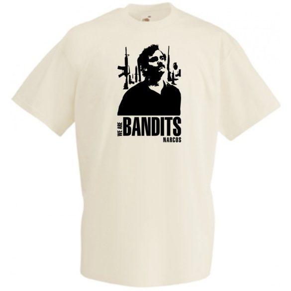 We Are Bandits - Narcos férfi rövid ujjú póló