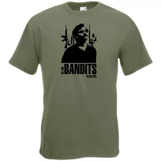 We Are Bandits - Narcos férfi rövid ujjú póló