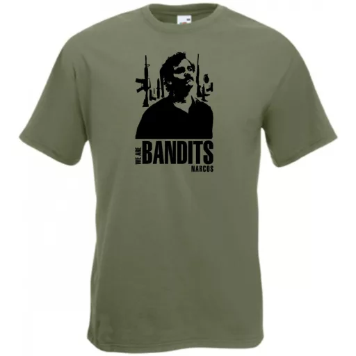 We Are Bandits - Narcos férfi rövid ujjú póló
