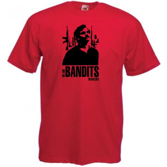 We Are Bandits - Narcos férfi rövid ujjú póló