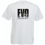 Auto fan Mitshubisi Lancer EVO férfi rövid ujjú póló