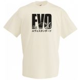 Auto fan Mitshubisi Lancer EVO férfi rövid ujjú póló