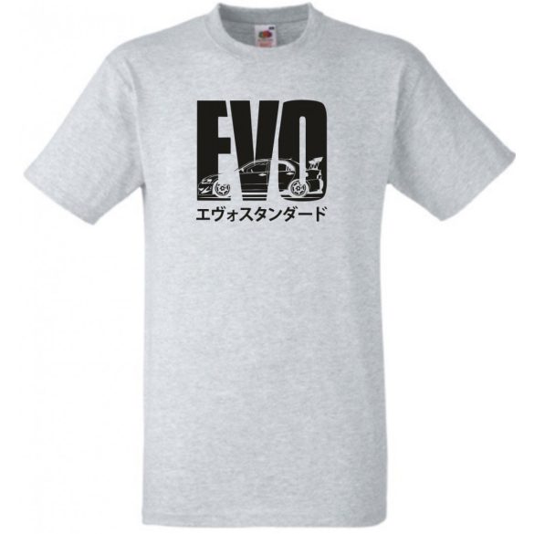 Auto fan Mitshubisi Lancer EVO férfi rövid ujjú póló