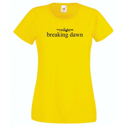 Alkonyat hajnalhasadás női rövid ujjú póló