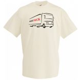 Kamion fan férfi rövid ujjú póló