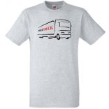 Kamion fan férfi rövid ujjú póló