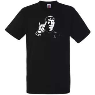 Stencil minima - Spock gyerek rövid ujjú póló
