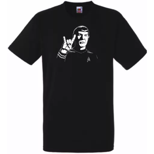 Stencil minima - Spock gyerek rövid ujjú póló