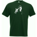 Stencil minima - Spock férfi rövid ujjú póló