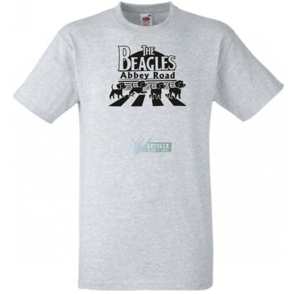 Abbey Road - The Beagles gyerek rövid ujjú póló