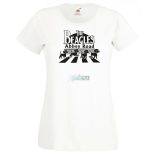 Abbey Road - The Beagles női rövid ujjú póló