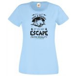 Kempingezés - Ez nem csak hobby - angol női rövid ujjú póló