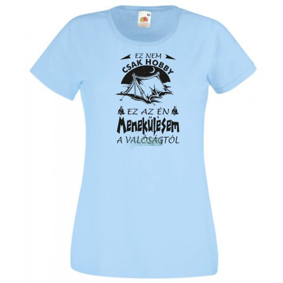 Kempingezés - Ez nem csak hobby női rövid ujjú póló