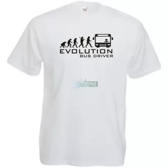 Evolució - Buszvezető férfi rövid ujjú póló